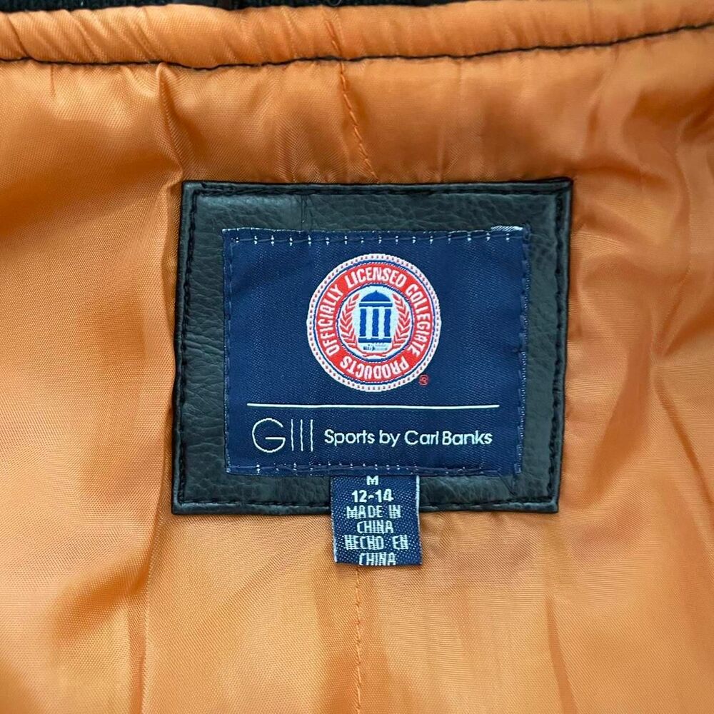 UT Austin Longhorns Letterman Bomber Jacket - Picture 6 of 8